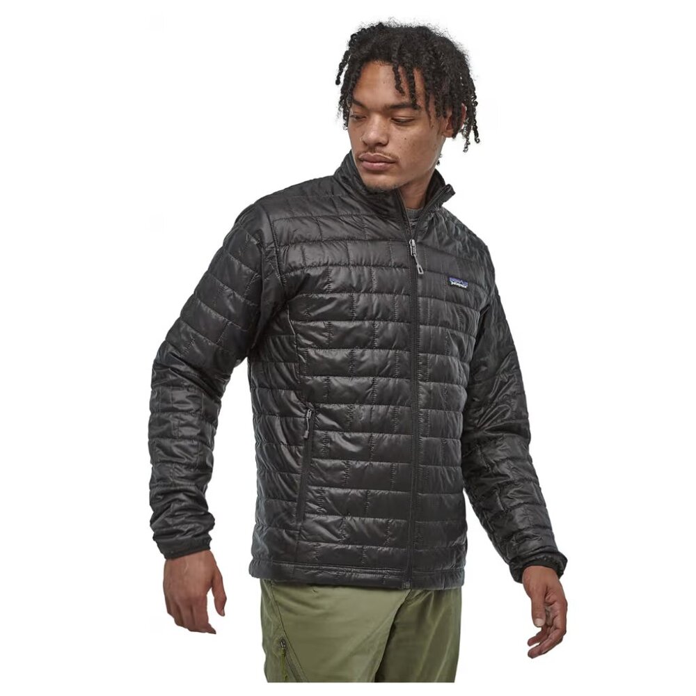 NWT Patagonia Mens Nano Puff Jacket in Black